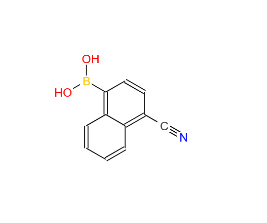 4-氰基-1-萘硼酸,Boronic acid, (4-cyano-1-naphthalenyl)-