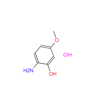 2-羟基-4-甲氧基苯胺盐酸盐,1-amino-2-hydroxy-4-methoxybenzene hydrochloride