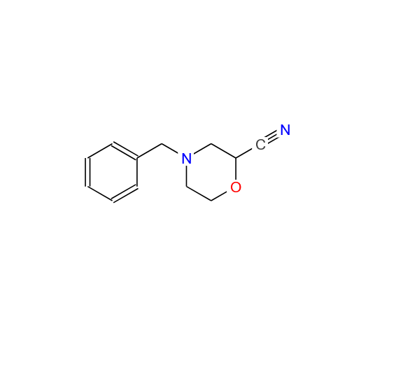 4-苄基吗啉-2-甲腈,4-Benzylmorpholine-2-carbonitrile