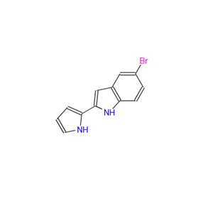 5-bromo-2-(1H-pyrrol-2-yl)-1H-indole,569337-42-4