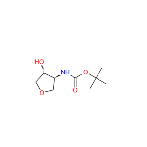 ((3S,4R)-4-羟基四氢呋喃-3-基)氨基甲酸叔丁酯