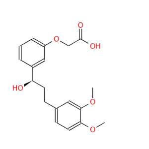 (R)-2-(3-(3-(3,4-二甲氧基苯基)-1-羟丙基)苯氧基)乙酸