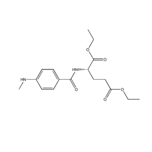 对甲氨基苯甲酰谷氨酸二乙酯,N-[4-(Methylamino)benzoyl]-(L)-Glutamic Acid Diethyl Ester