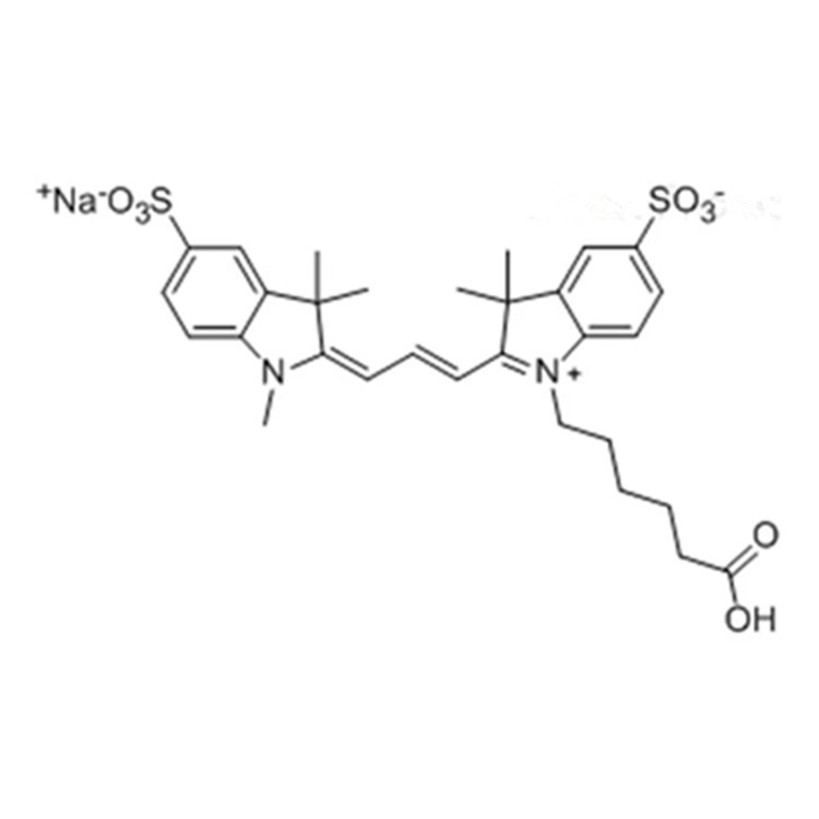 磺酸基-Cy3 羧酸,Sulfo-Cyanine3 carboxylic acid;Sulfo-Cy3 COOH