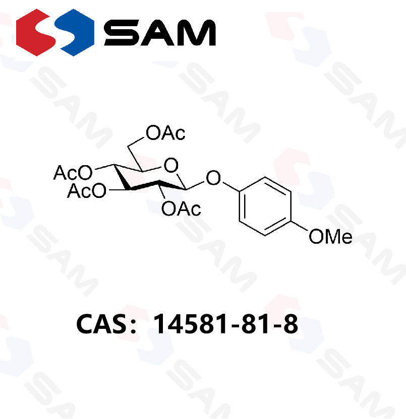 4-甲氧基苯基 2,3,4,6-四-O-乙酰基-β-D-吡喃葡萄糖苷,4-Methoxyphenyl 2,3,4,6-Tetra-O-acetyl-β-D-glucopyanoside