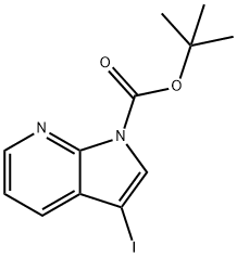 1-BOC-3-碘-7-氮雜吲哚,tert-Butyl 3-iodo-1H-pyrrolo[2,3-b]pyridine-1-carboxylate