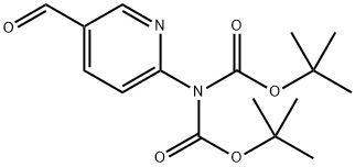 二(叔丁基)-5-甲酰基吡啶-2-基酰亚胺二碳酸酯,Imidodicarbonic acid, 2-(5-formyl-2-pyridinyl)-1,3-bis(1,1-dimethylethyl) ester