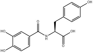 (S)-2-(3,4-dihydroxybenzamido)-3-(4-hydroxyphenyl)propanoic acid