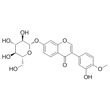 毛蕊異黃酮葡萄糖苷,calycosin-7-O-beta-D-glucoside