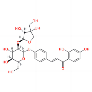 芹糖异甘草苷;异甘草素-4-O-芹糖(1→2）葡萄糖苷,Isoliquiritin apioside