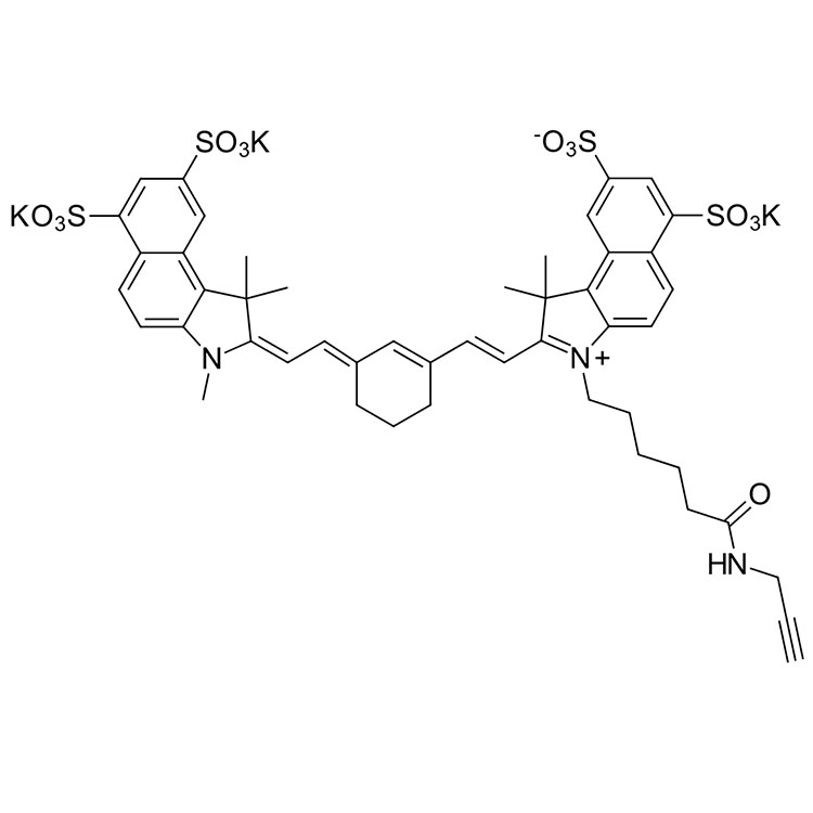 硫代-青色素7.5炔烃；水溶性Cyanine7.5炔基,Sulfo-Cyanine7.5 alkyne;Sulfo-Cy7.5 alkyne