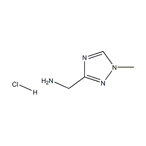 215871-44-6,C-(1-METHYL-1H-1,2,4-TRIAZOL-3-YL)METHYLAMINE HYDROCHLORIDE