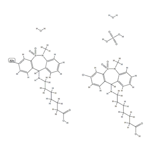  噻奈普汀硫酸鹽 Cas：1224690-84-9