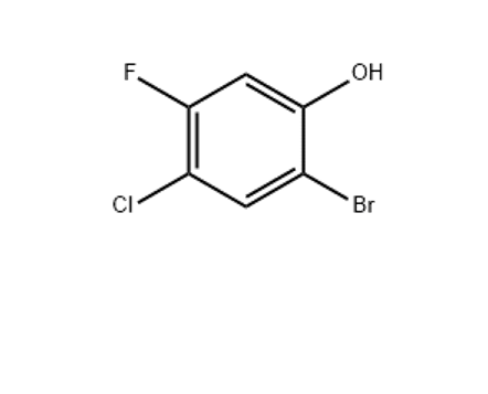 2-溴-4-氯-5-氟苯酚,2-Bromo-4-chloro-5-fluoro-phenol