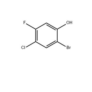 2-溴-4-氯-5-氟苯酚