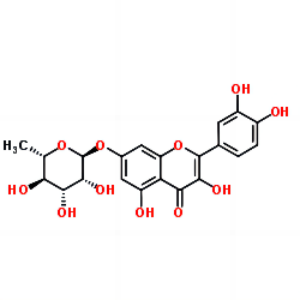 槲皮素-7-O-鼠李糖苷；田基黄苷；白前苷B,Quercetin-7-O-rhamnosied