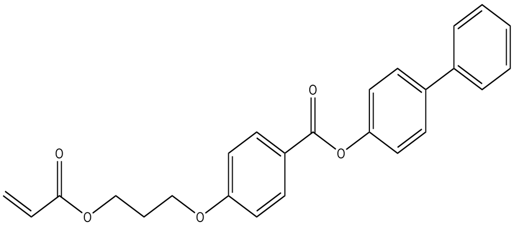 [1,1'-联苯]-4-基4-（3-（丙烯酰氧基）丙氧基）苯甲酸酯,[1,1'-biphenyl]-4-yl 4-(3-(acryloyloxy)propoxy)benzoate