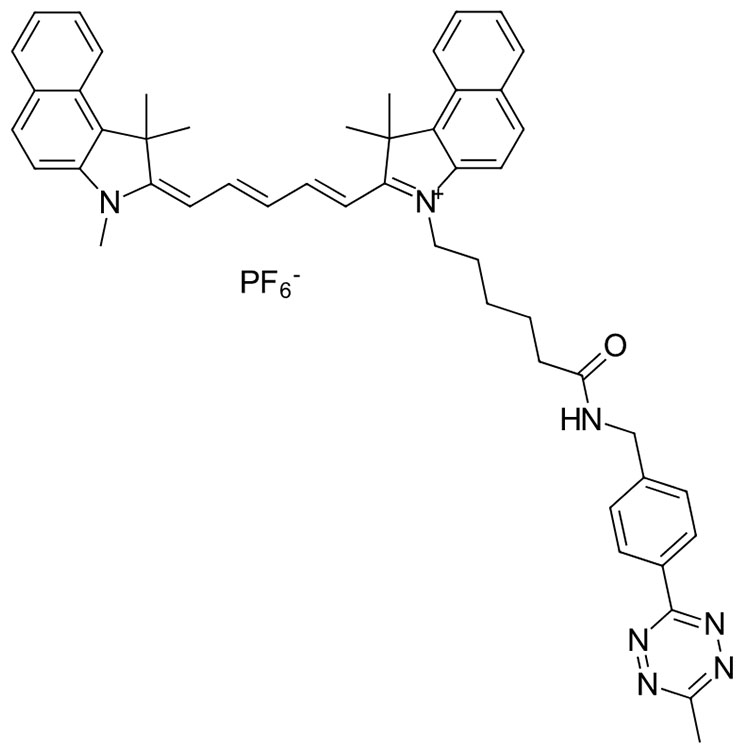 花青素Cy5.5四嗪,Cyanine5.5 tetrazine;Cy5.5 tetrazine