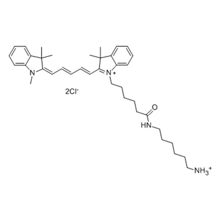 花菁染料Cy5-氨基,Cy5 amine;Cy5 NH2;Cyanine5 amine