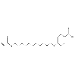 4-(11-丙烯酰氧基十一基氧基)苯甲酸,4-(11-ACRYLOYLOXYUNDECYLOXY)BENZOIC ACID
