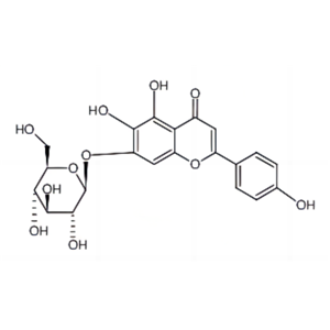 野黄芩素-7-O-葡萄糖苷,26046-94-6,现货直采。