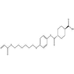 反式-4-[4-(6-丙烯酰氧基己氧基)苯氧基羰基]环己烷羧酸,4-{[6-(Acryloyloxy)Hexyl]Oxy} Phenyl Hydrogen Trans-Cyclohexane-1,4-Dicarboxylate