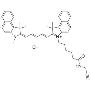 荧光Cyanine5.5菁染料标记炔烃,Cyanine5.5 alkyne;Cy5.5 alkyne;CY5.5 ALK