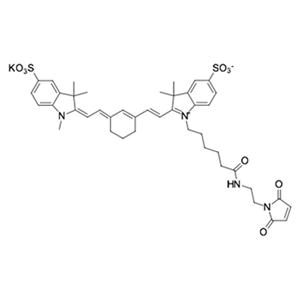 2183440-59-5，Sulfo-Cyanine7 maleimide，磺化Cy7-马来酰亚胺
