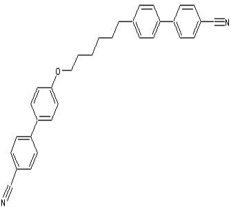 4-6-（4-氰基[1，1-联苯基]-4-己氧基]氧基]-,1-(4-Cyanobiphenyl-4’-yl)oxy-6-(4’-cyanobiphenyl-4-yl)hexane