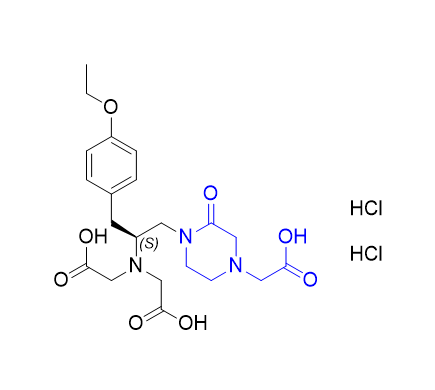 钆塞酸杂质01,(S)-2,2'-((1-(4-(carboxymethyl)-2-oxopiperazin-1-yl)-3-(4-ethoxyphenyl)propan-2-yl)azanediyl)diacetic acid dihydrochloride