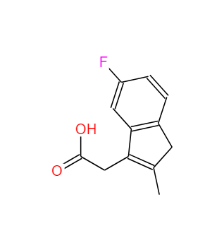 (5-氟-2-甲基-1H-茚-3-基)乙酸,5-fluoro-2-methyl-1H-indene-3-acetic acid