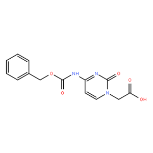 2-(4-(((苄氧基)羰基)氨基)-2-氧代嘧啶-1(2H)-基)乙酸,2-(4-(((Benzyloxy)carbonyl)amino)-2-oxopyrimidin-1(2H)-yl)acetic acid