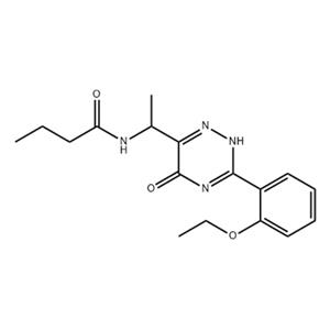 N-1-(3-（2-乙氧基苯基） -5-氧-4,5-2H-1,2,4-三嗪-6-基)乙基）丁酰胺