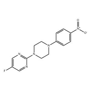 5-氟-2-(4-(4-硝基苯基)哌嗪-1-基)嘧啶