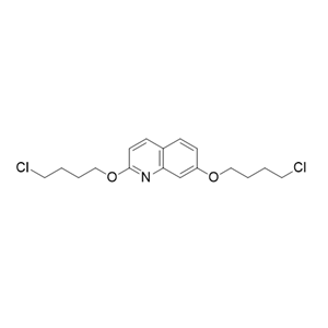 依匹哌唑杂质02,7-(4-(4-(benzo[b]thiophen-4-yl)piperazin-1-yl)butoxy)-1-(4-(4-(benzo[b]thiophen-4-yl)piperazin-1-yl)butyl)quinolin-2(1H)-one