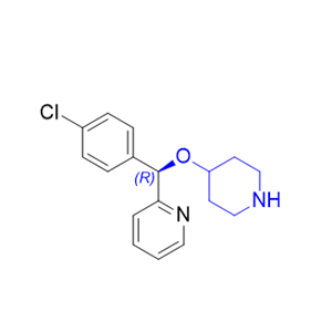 贝他斯汀杂质08,(R)-2-((4-chlorophenyl)(piperidin-4-yloxy)methyl)pyridine