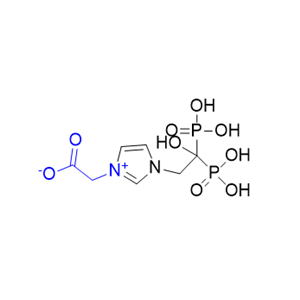 唑来膦酸杂质01,[1-(2-hydroxy-2,2-diphosphonoethyl)-1H-imidazol-3- ium-3-yl]acetate