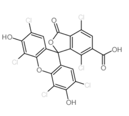 六氯-6-羧基荧光素,2',4,4',5',7,7'-HEXACHLORO-3',6'-DIHYDROXY-3-OXO-3H-SPIRO[ISOBENZOFURAN-1,9'-XANTHENE]-6-CARBOXYLIC ACID