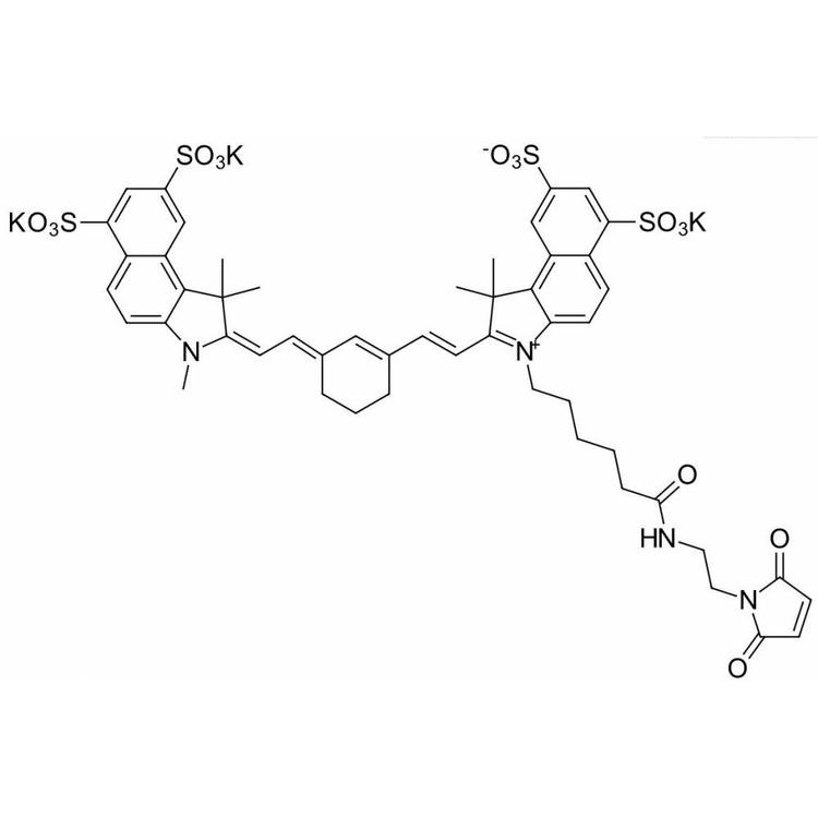 磺化Cy7.5-馬來(lái)酰亞胺,Sulfo-Cyanine7.5 maleimide;Sulfo-Cy7.5 mal