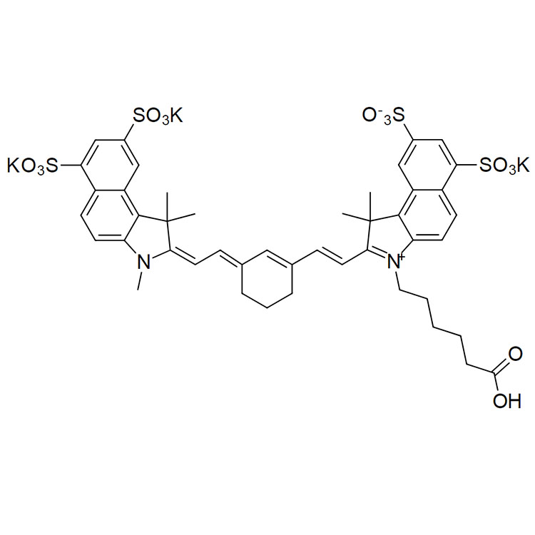 磺基化CY7.5羧基,Sulfo-Cyanine7.5 carboxylic acid;Sulfo-Cy7.5 COOH