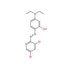 2-[(3,5-二溴-2-吡啶基)偶氮]-5-(二乙基氨基)苯酚