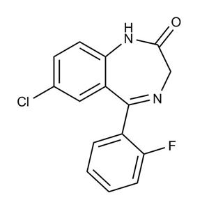 7-氯-5-(2-氟苯基)-1,3-二氢-2H-1,4-苯并二氮杂卓-2-酮