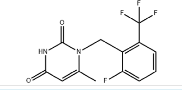 1-[2-氟-6-(三氟甲基)苯基]-6-甲基-脲嘧啶,Benzeneacetic acid, 4-fluoro-.alpha.-(1-methylethyl)-, (.alpha.S)-