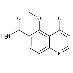 4-氯-5-甲氧基喹啉-6-甲酰胺