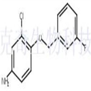 3-氯-4-(3-氟苯甲氧基)苯胺  CAS号：202197-26-0