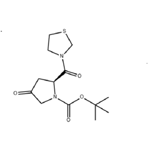(2S)-4-氧代-2-(3-噻唑烷基羰基)-1-吡咯烷羧酸叔丁酯,(2S)-4-Oxo-2-(3-thiazolidinylcarbonyl)-1-pyrrolidinecarboxylic acid tert-butyl ester