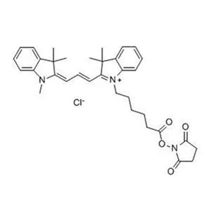 Cyanine3 NHS，146368-16-3，花青素Cy3琥珀酰亚胺酯