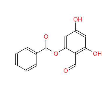 2-(苯甲酰氧基)-4,6-二羟基苯甲醛,2-formyl-3,5-dihydroxyphenyl benzoate