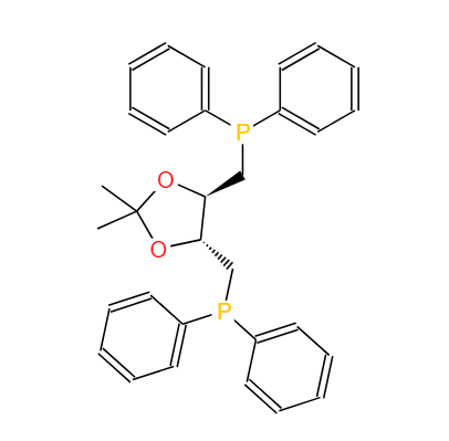 異丙烯基-2,3-二羥基-1,4-雙二苯基膦丁烷,(-)-2,2-dimethyl-4,5-((diphenylphosphino)dimethyl)dioxolane