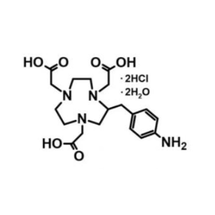 p-NH2-Bn-NOTA,p-NH2-Bn-NOTA,2-S-(4-Aminobenzyl)-1,4,7-triazacyclononane-1,4,7-triacetic acid